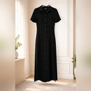 Ann Taylor Black Maxi Dress, Size 12